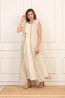 Gilet Cotone Con Cappuccio