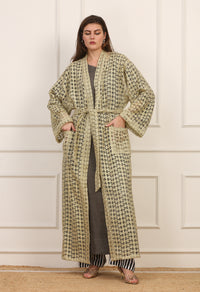 Kimono Seta Oro Artigianale