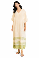 Kaftan in Lino Cotone e Viscosa – Disponibile in 4 Colori
