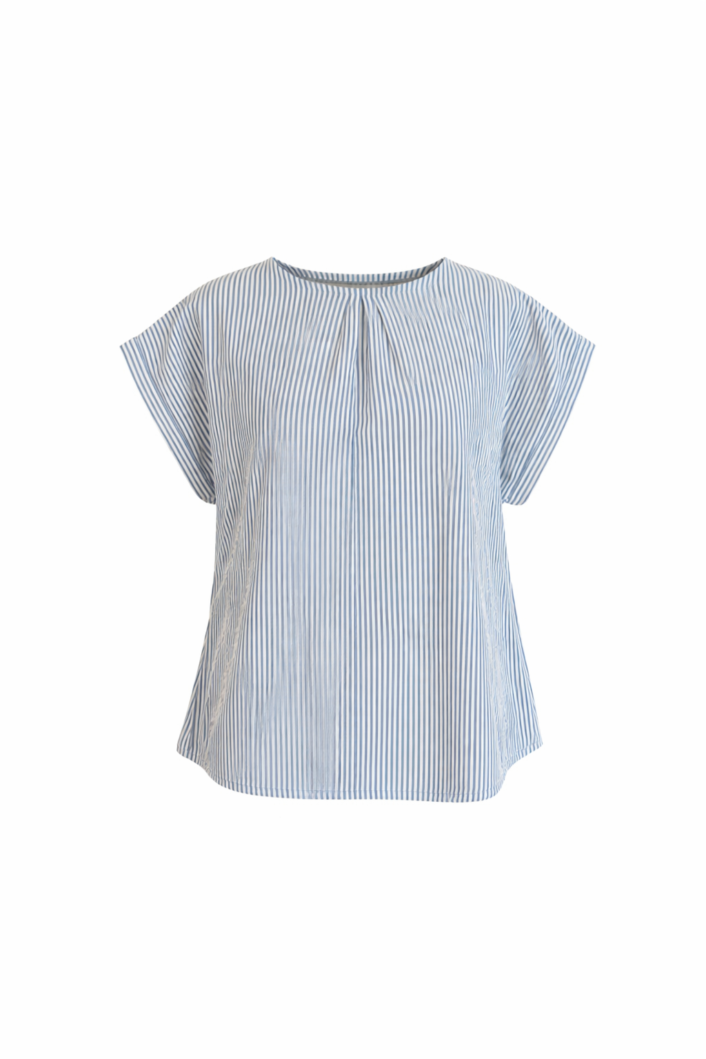Blusa in Cotone a Righe