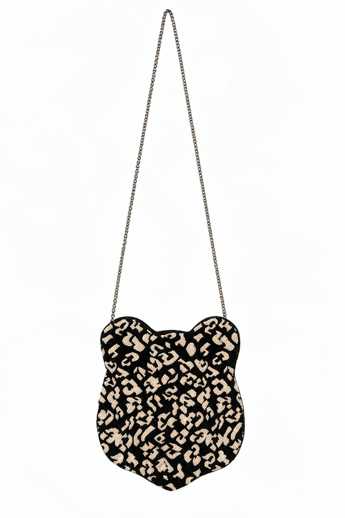 Pochette Tigre con perline