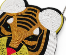 Pochette Tigre con perline