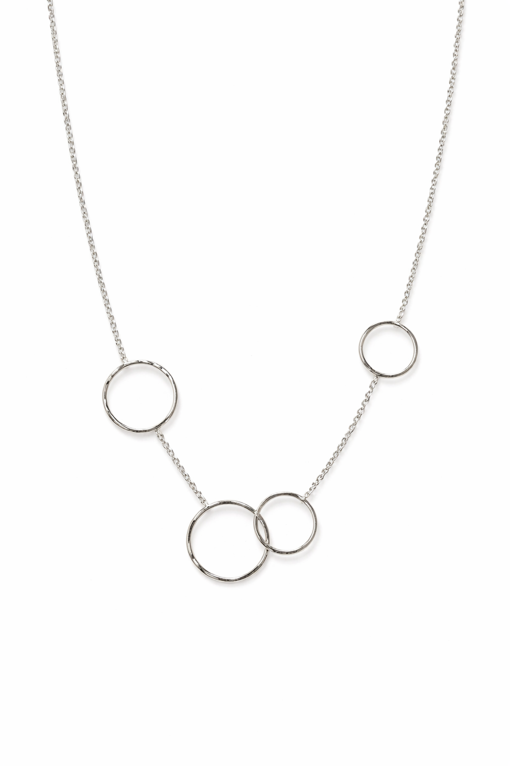 Collana Argento Multi-Cerchio