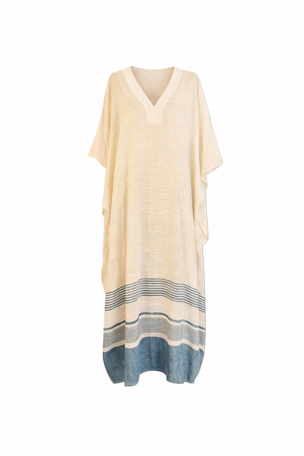 Kaftan in Lino Cotone e Viscosa – Disponibile in 4 Colori